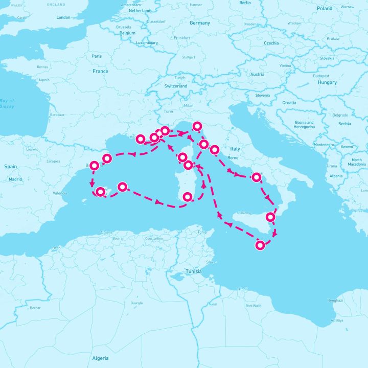 20 Night Western Mediterranean (Barcelona Roundtrip)