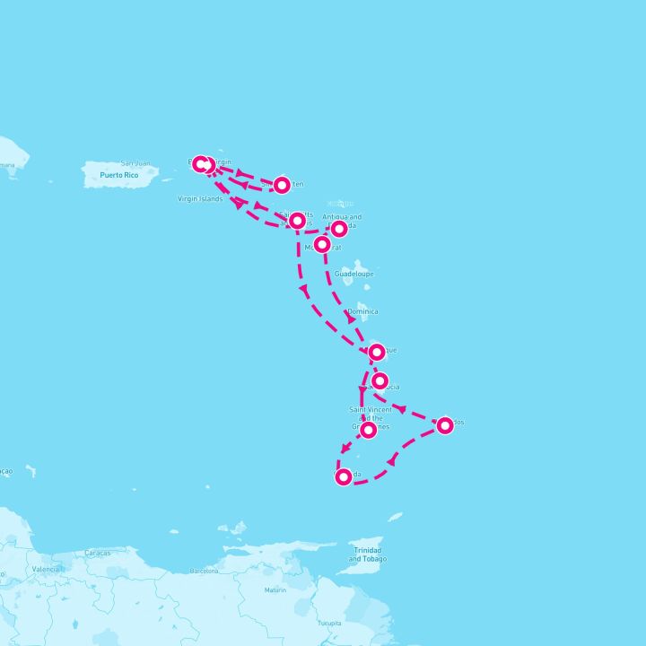 14 Night Gems Of The Caribbean (Philipsburg Roundtrip)