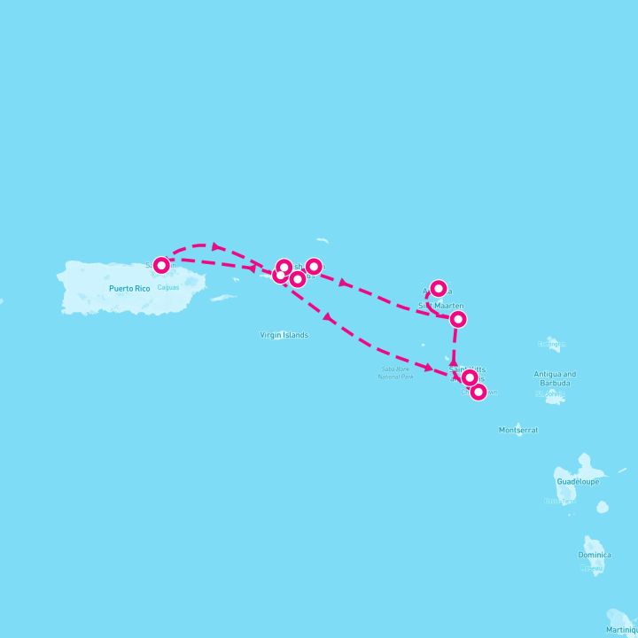 7 Night Leeward Islands Discovery (San Juan Roundtrip)