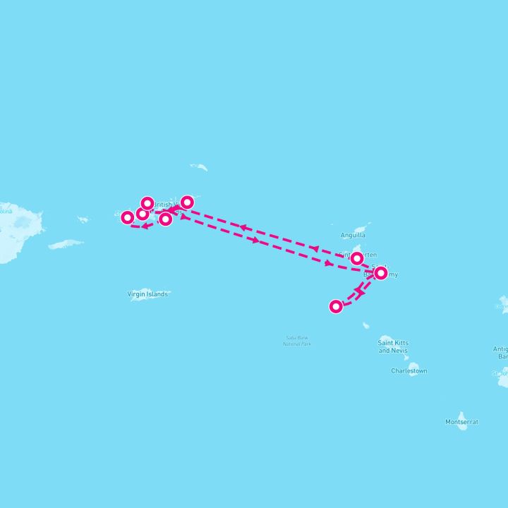 7 Night Leeward Islands Discovery (Charlotte Amalie Roundtrip)