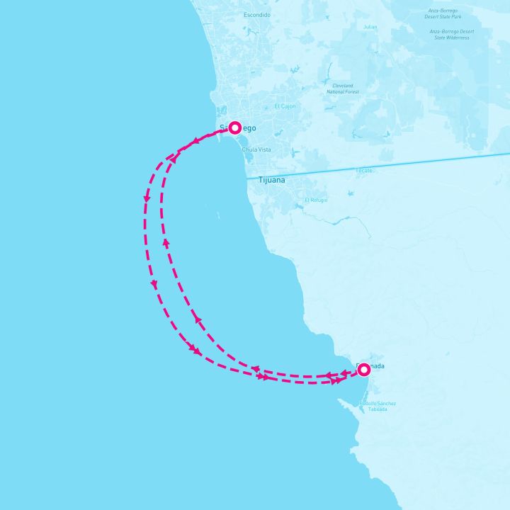 3 Night Ensenada (San Diego Roundtrip)