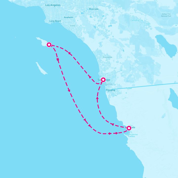 4 Night Catalina & Ensenada (San Diego Roundtrip)