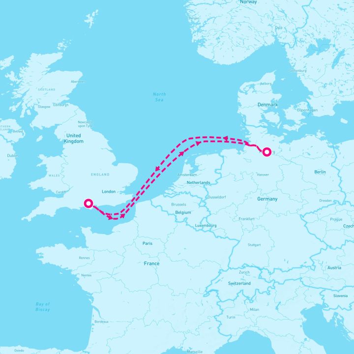 5 Night European Sampler (Southampton Roundtrip)