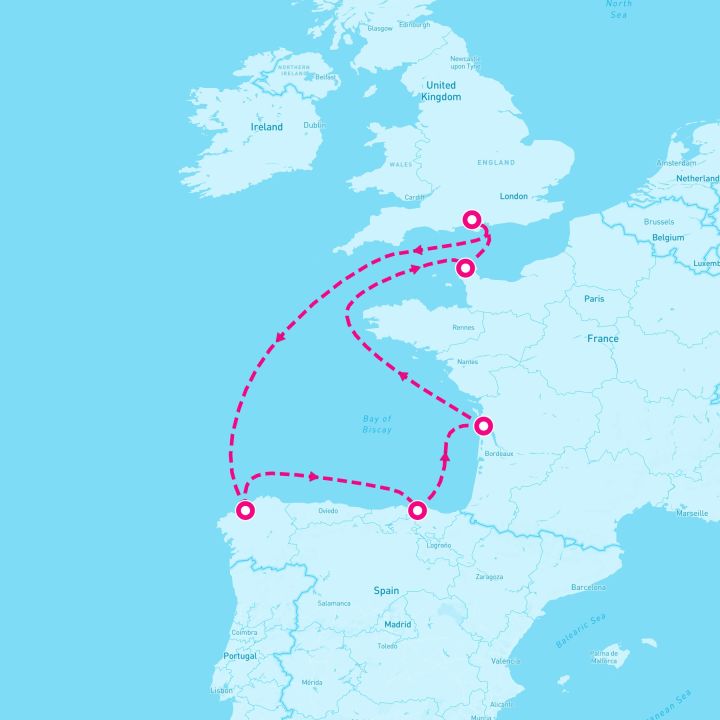 7 Night Spain & France (Southampton Roundtrip)