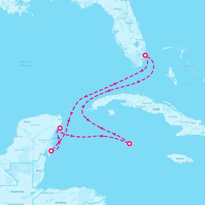 7 Night Western Caribbean With Grand Cayman (Ft. Lauderdale Roundtrip)