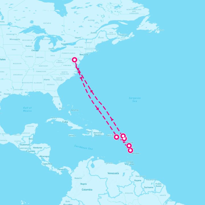 12 Night Southern Caribbean (Baltimore Roundtrip)