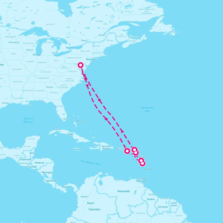 12 Night Southern Caribbean (Baltimore Roundtrip)