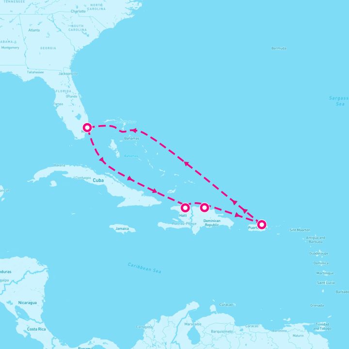 7 Night Eastern Caribbean Holiday (Ft. Lauderdale Roundtrip)