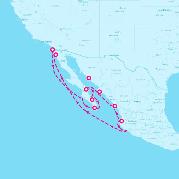 12 Night Sea Of Cortez (San Diego Roundtrip)