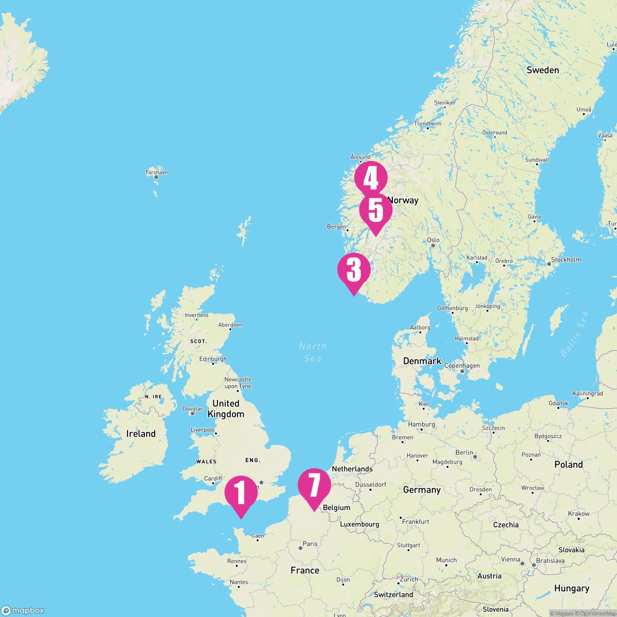 7 Night Norwegian Fjords (Southampton Roundtrip)