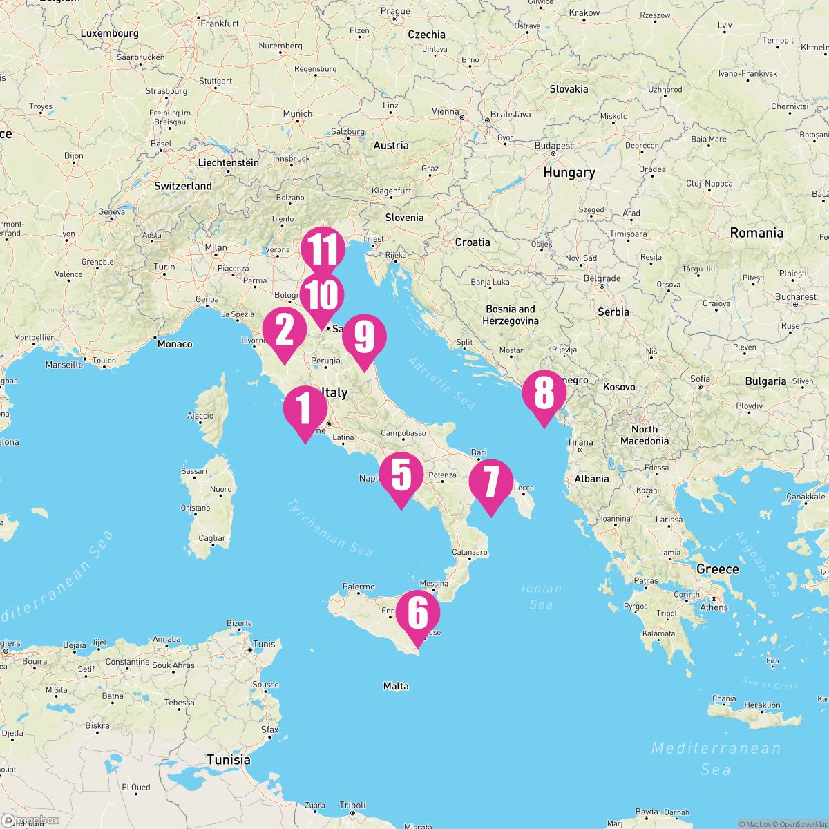 10 Night Italy Intensive (Rome To Venice)