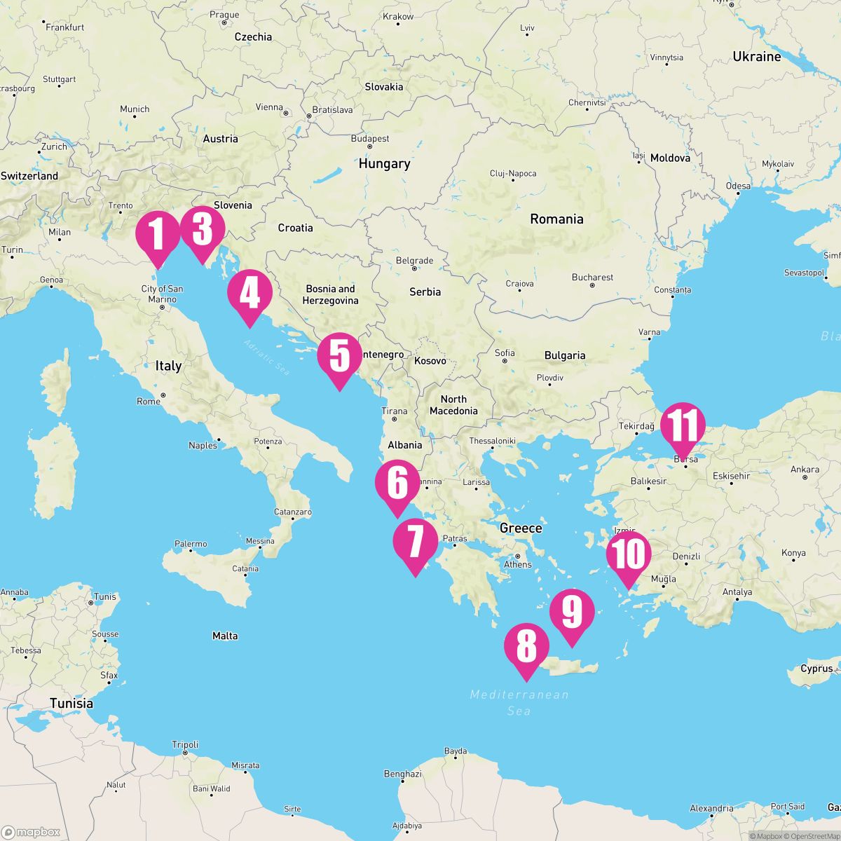 Gems Of The Adriatic & Aegean Voyage