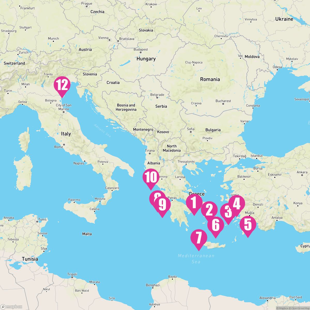 11 Night Greece Intensive (Athens To Venice)