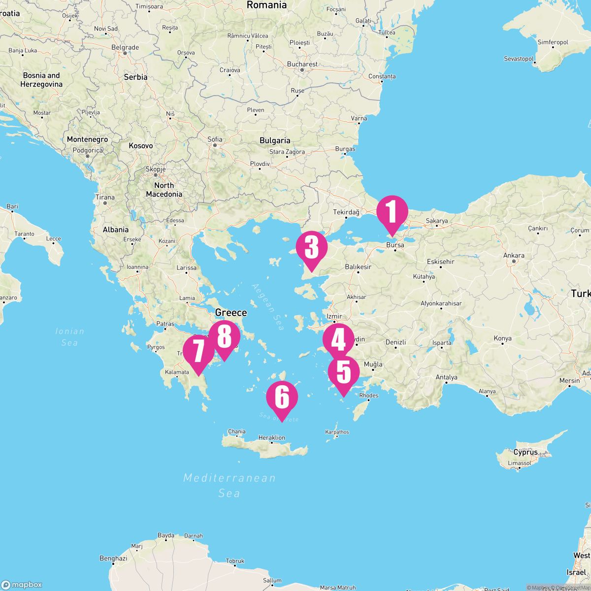 Greece & Turkey