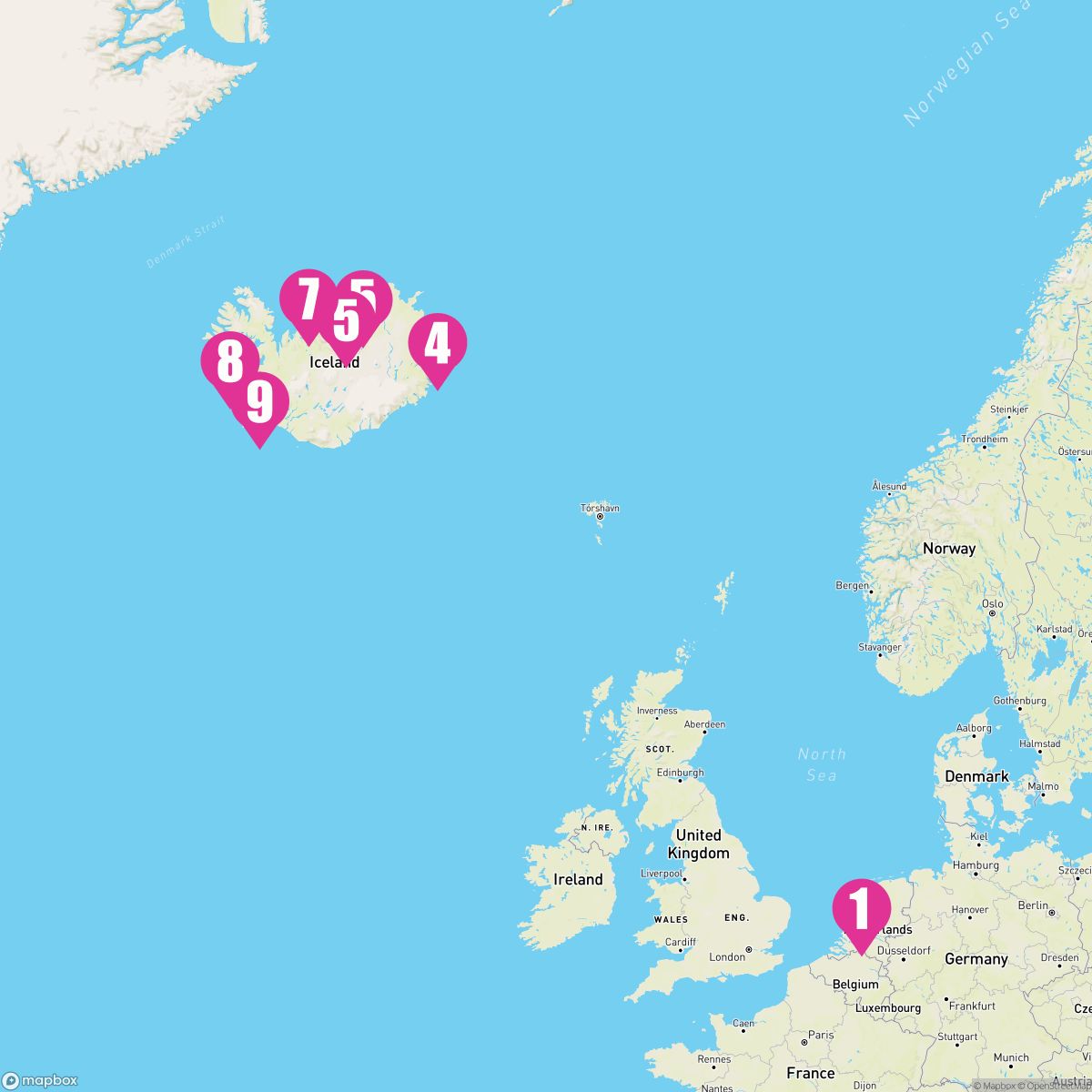 9 Night Iceland Intensive (Amsterdam To Reykjavik)