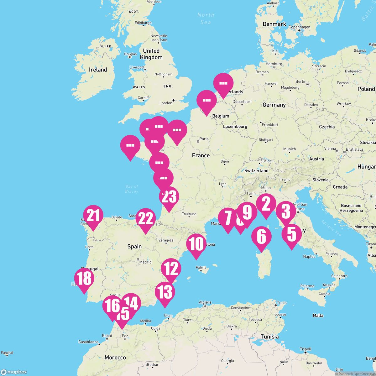 35 Night Europe Grand Voyage (Nice To Amsterdam)