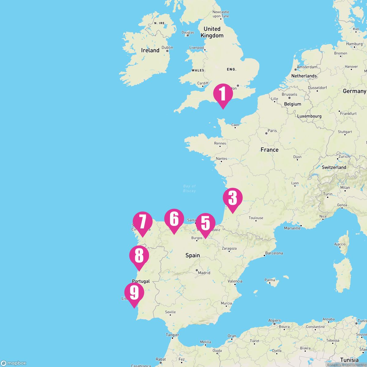 8 Night Wine & Culture (Southampton To Lisbon)