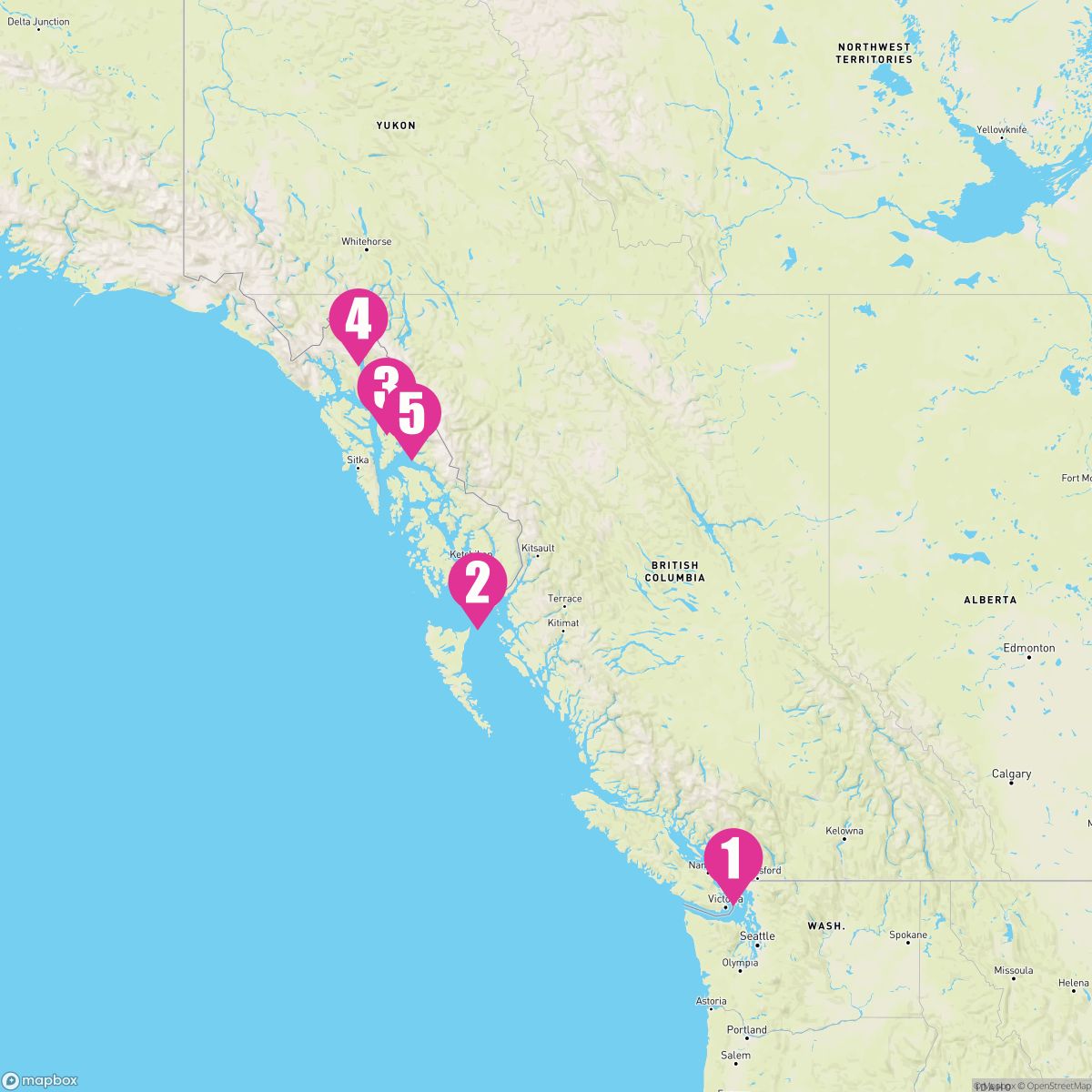 6 Night Alaska Glacier Experience (Vancouver Roundtrip)