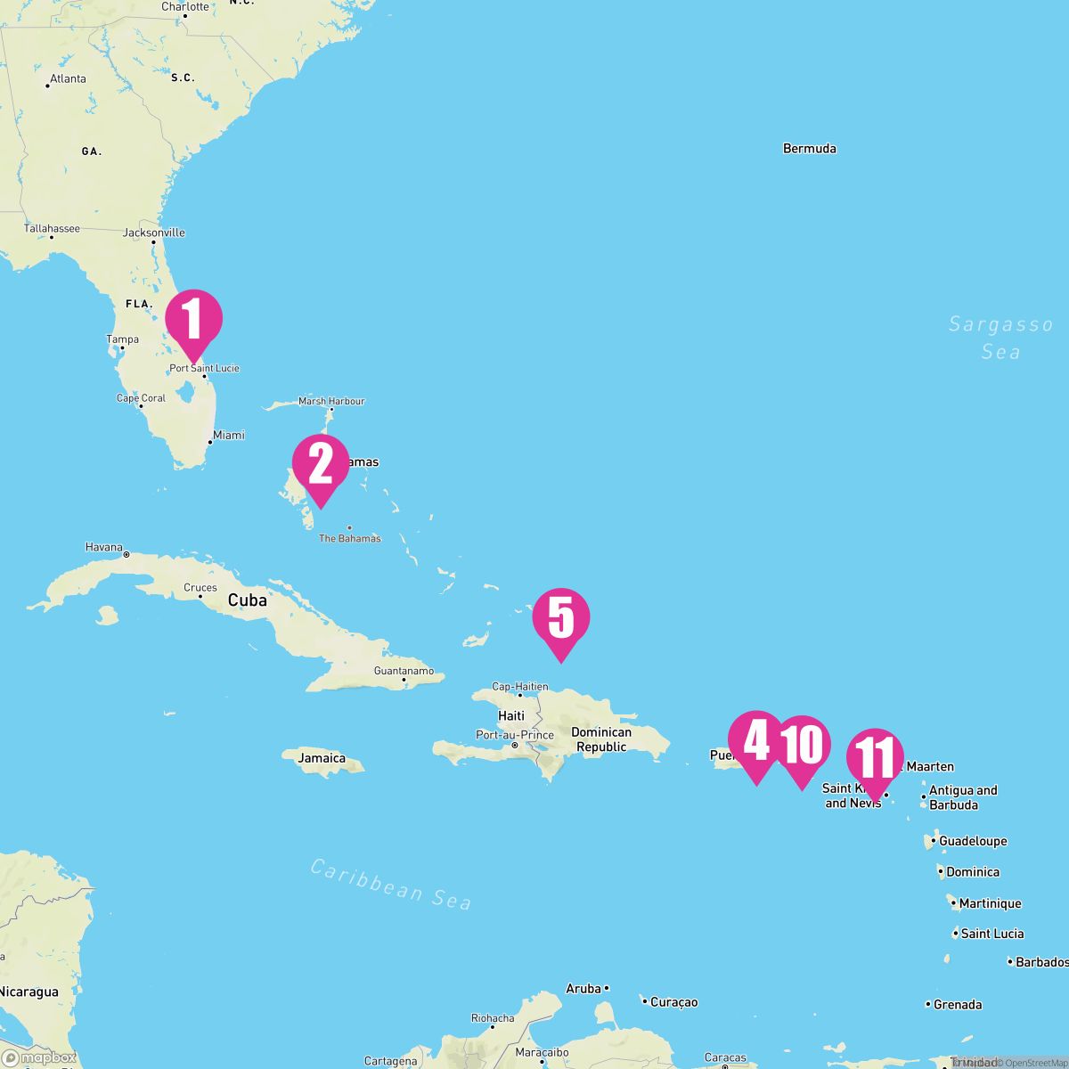 14 Night Caribbean Eastern Adventurer (Port Canaveral Roundtrip)