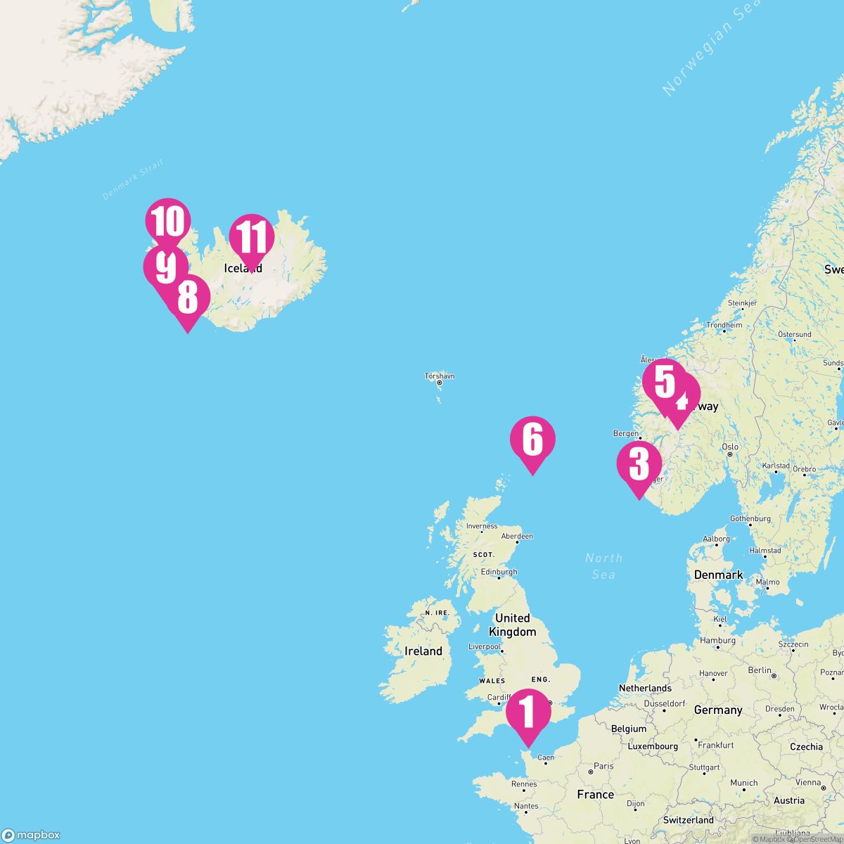 14 Night Icelandic & Norwegian Fjords (Southampton Roundtrip)