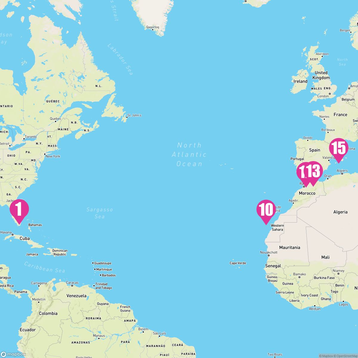 14 Night Eastbound Transatlantic - Carnival Journeys (Port Canaveral To Barcelona)