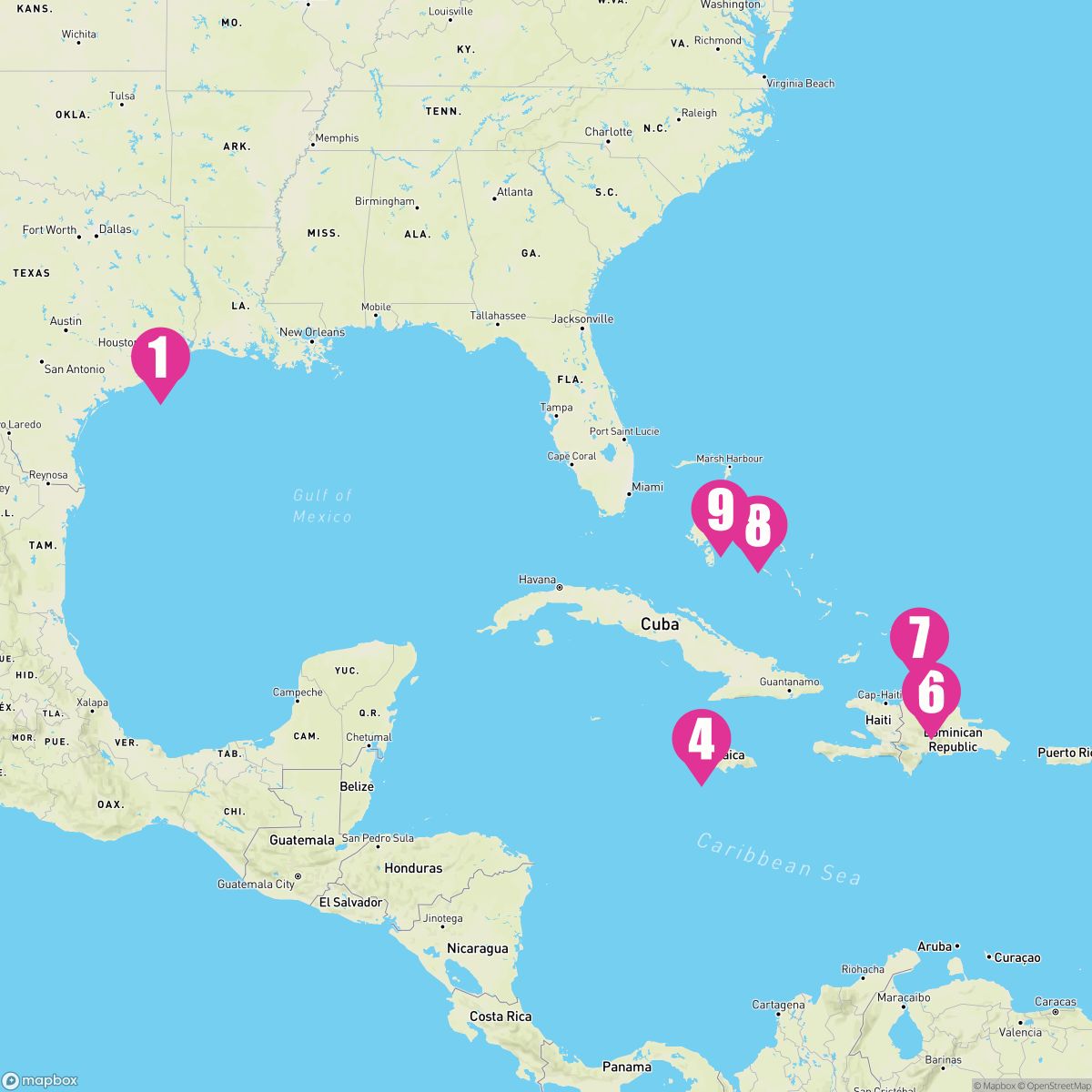 11 Night Eastern Caribbean (Galveston Roundtrip)