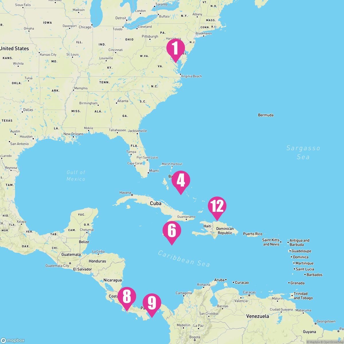 14 Night Panama Canal: Carnival Journeys (Baltimore Roundtrip)