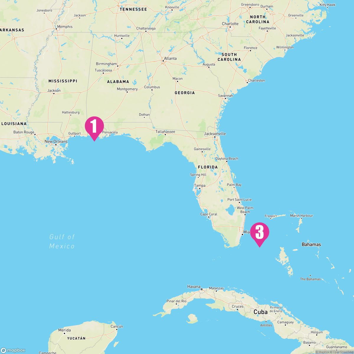 6 Night Bahamas (Mobile Roundtrip)