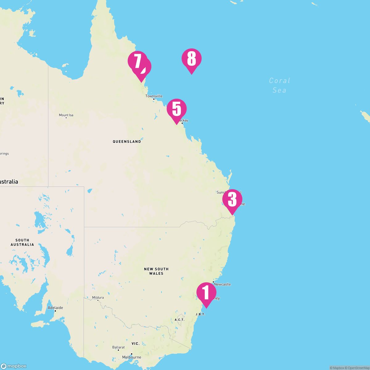 10 Night Great Barrier Reef (Sydney Roundtrip)