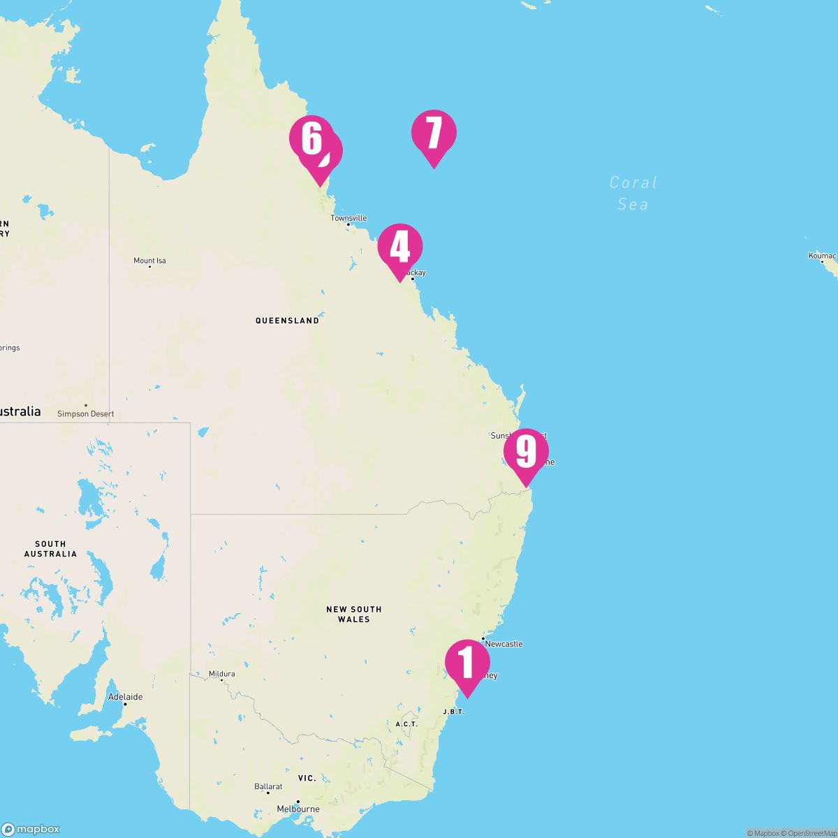 10 Night Great Barrier Reef (Sydney Roundtrip)