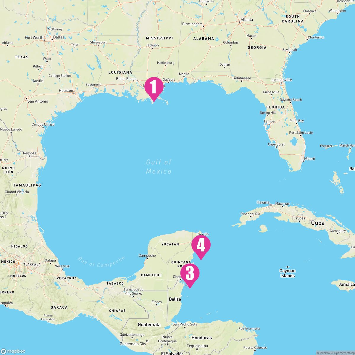 5 Night Western Caribbean (New Orleans Roundtrip)