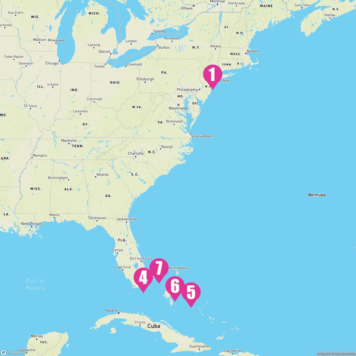 9 Night The Bahamas (New York Roundtrip)
