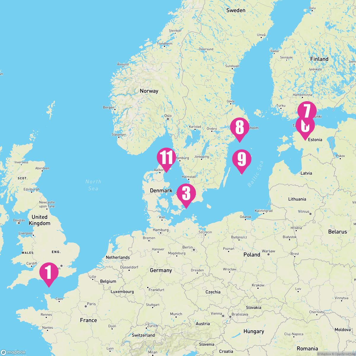 12 Night Best Of Scandinavia (Southampton Roundtrip)