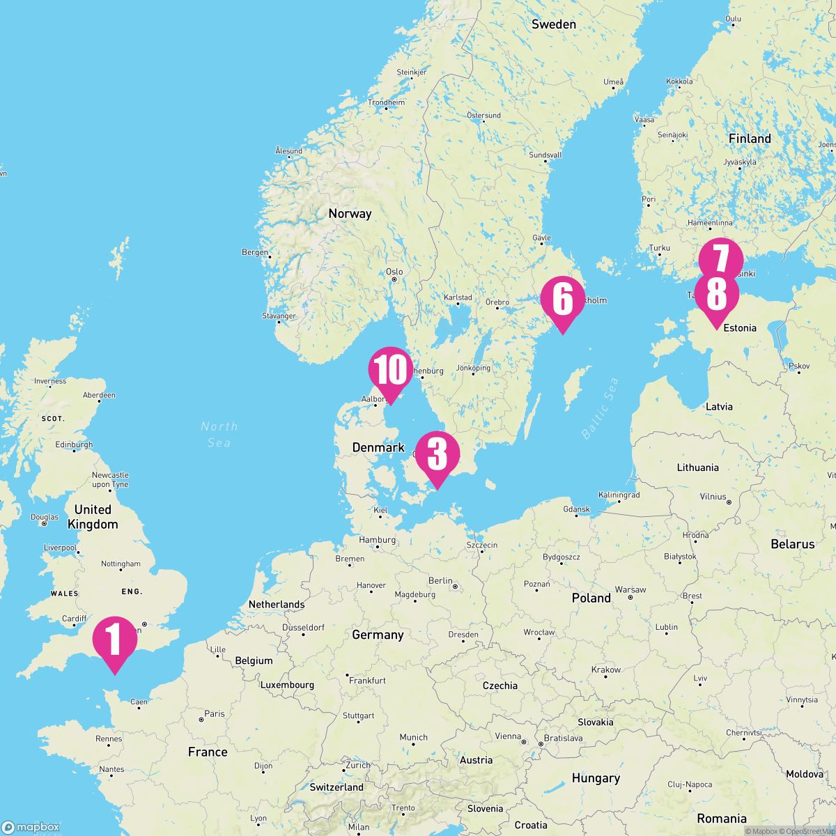 11 Night Best Of Scandinavia (Southampton Roundtrip)
