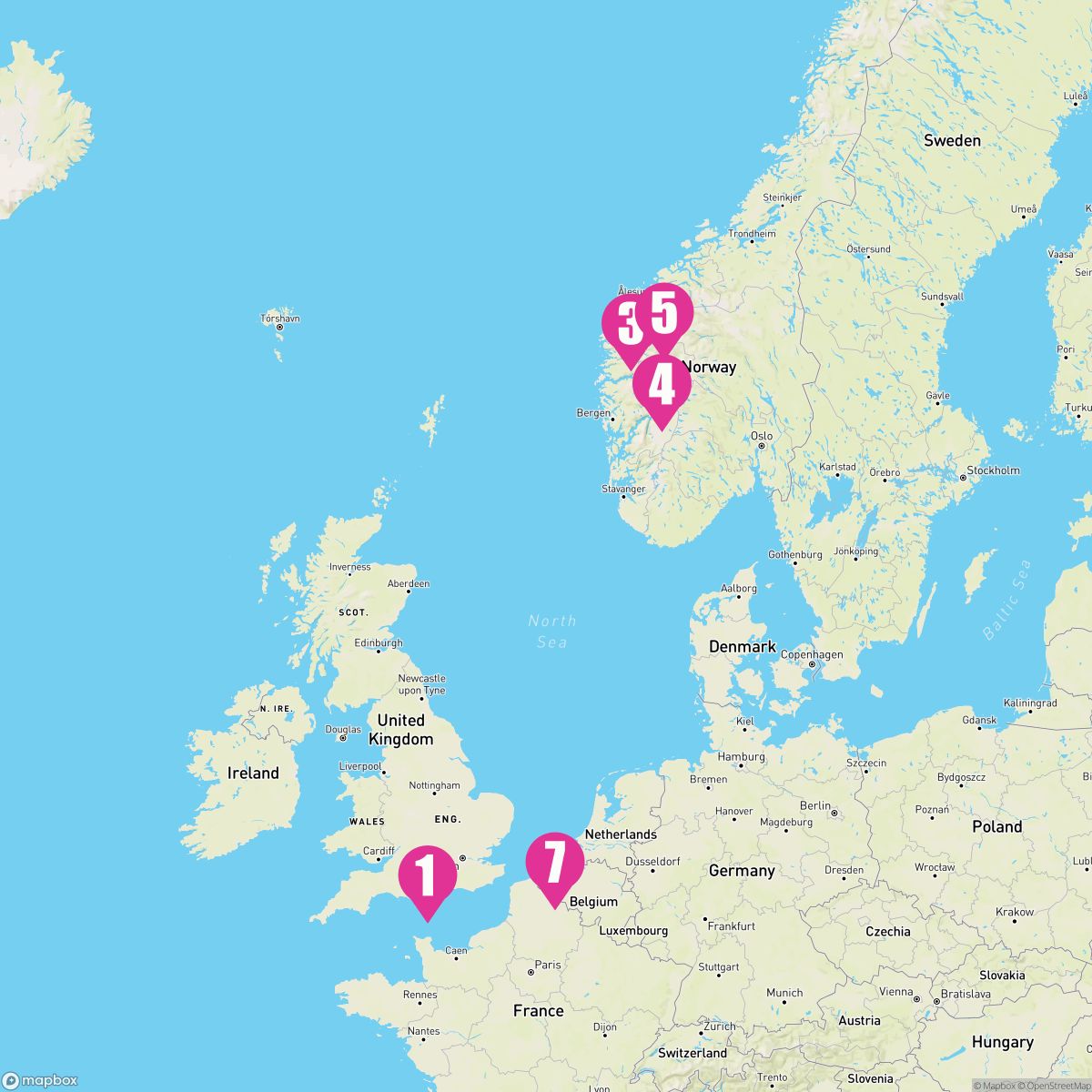 7 Night Norwegian Fjords (Southampton Roundtrip)
