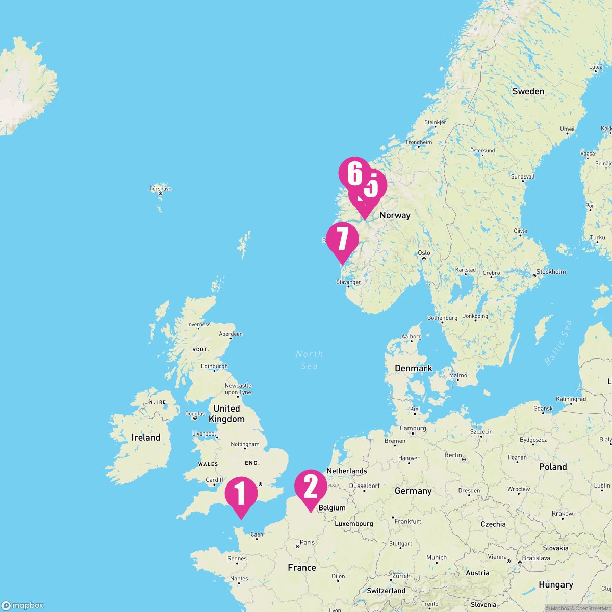 8 Night Norwegian Fjords (Southampton Roundtrip)