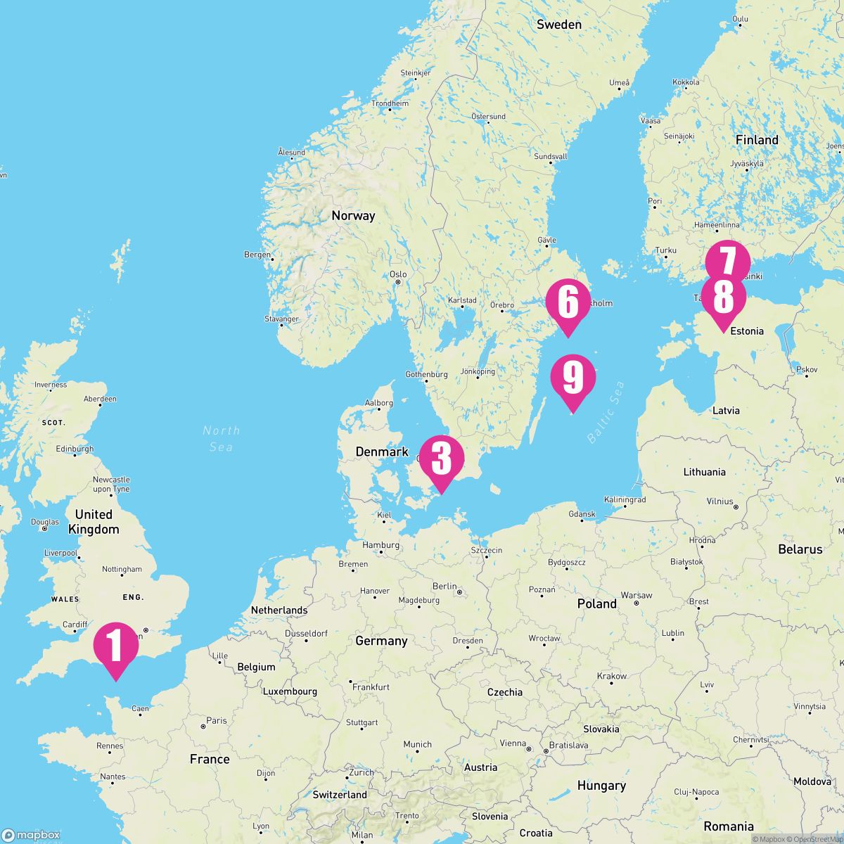 11 Night Best Of Scandinavia (Southampton Roundtrip)