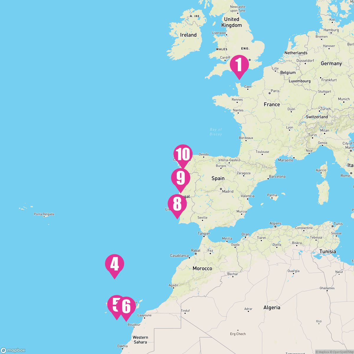 11 Night Canaries & Portugal (Southampton Roundtrip)