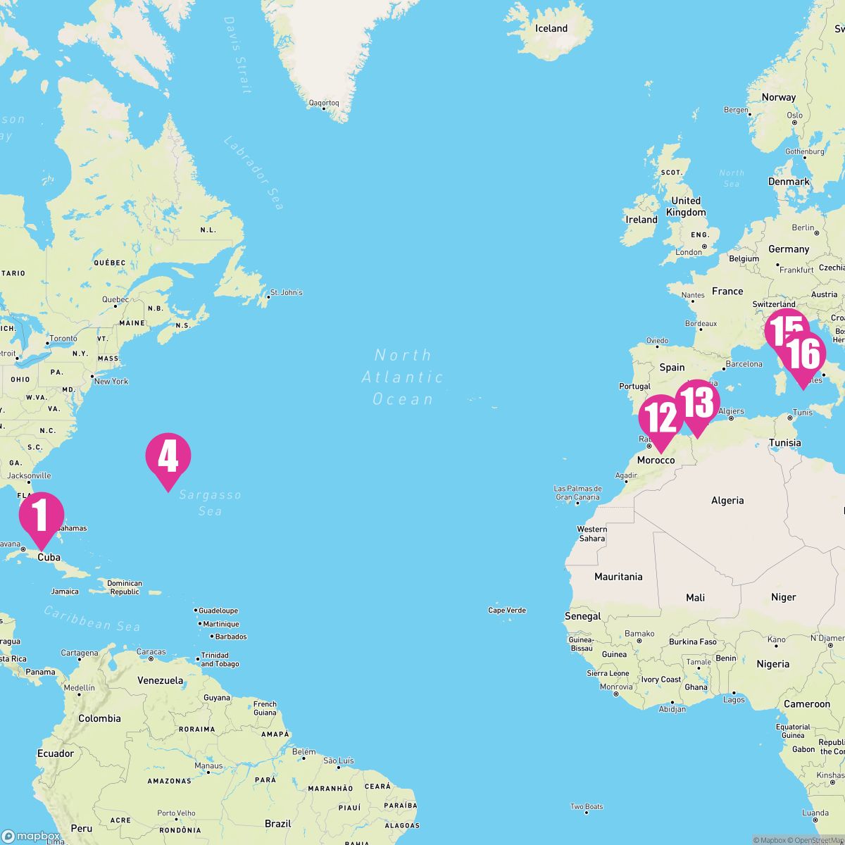 15 Night Bermuda & Spain Transatlantic (Ft. Lauderdale To Rome)