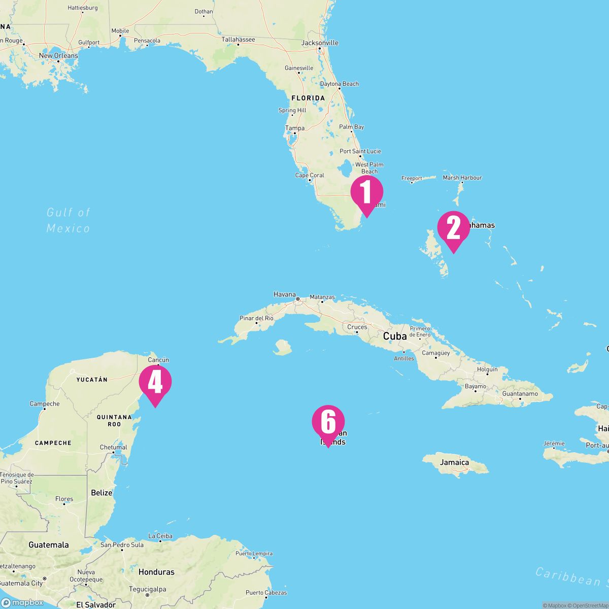7 Night Bahamas Mexico & Grand Cayman (Ft. Lauderdale Roundtrip)