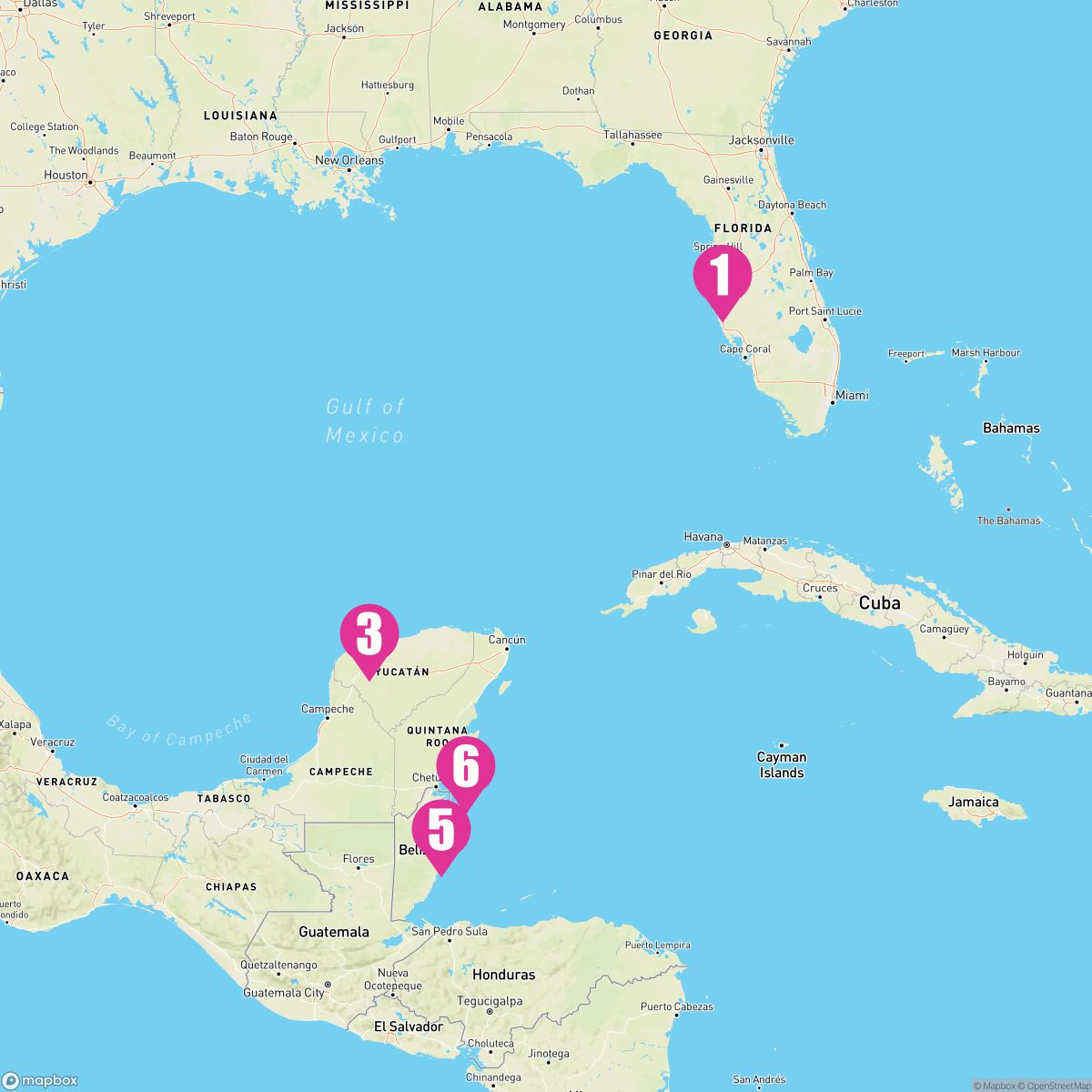 7 Night Belize & Mexico (Tampa Roundtrip)