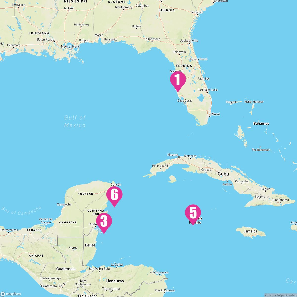 7 Night Grand Cayman & Mexico (Tampa Roundtrip)