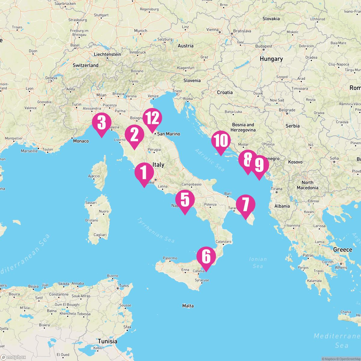 11 Night Best Of Italy & Croatia (Rome To Ravenna)