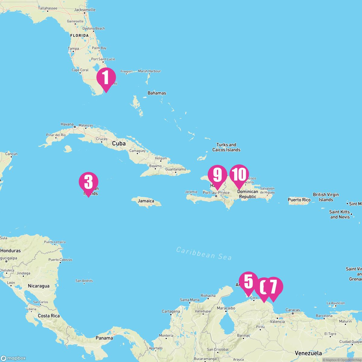 11 Night Southern Caribbean Holiday (Ft. Lauderdale Roundtrip)