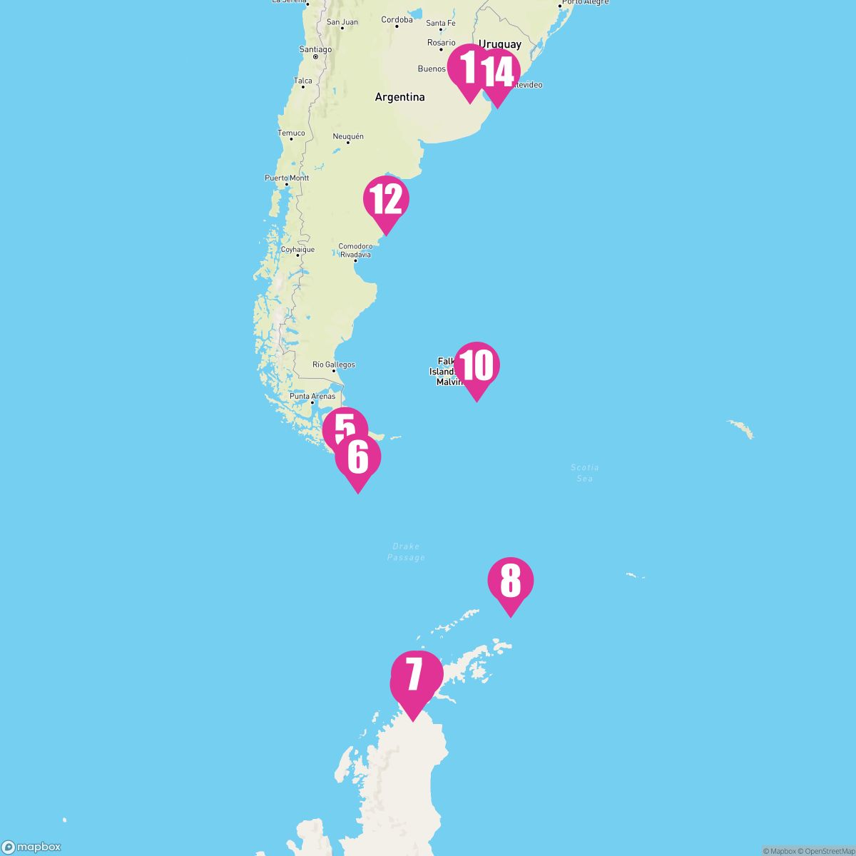 14 Night Antarctica (Buenos Aires Roundtrip)
