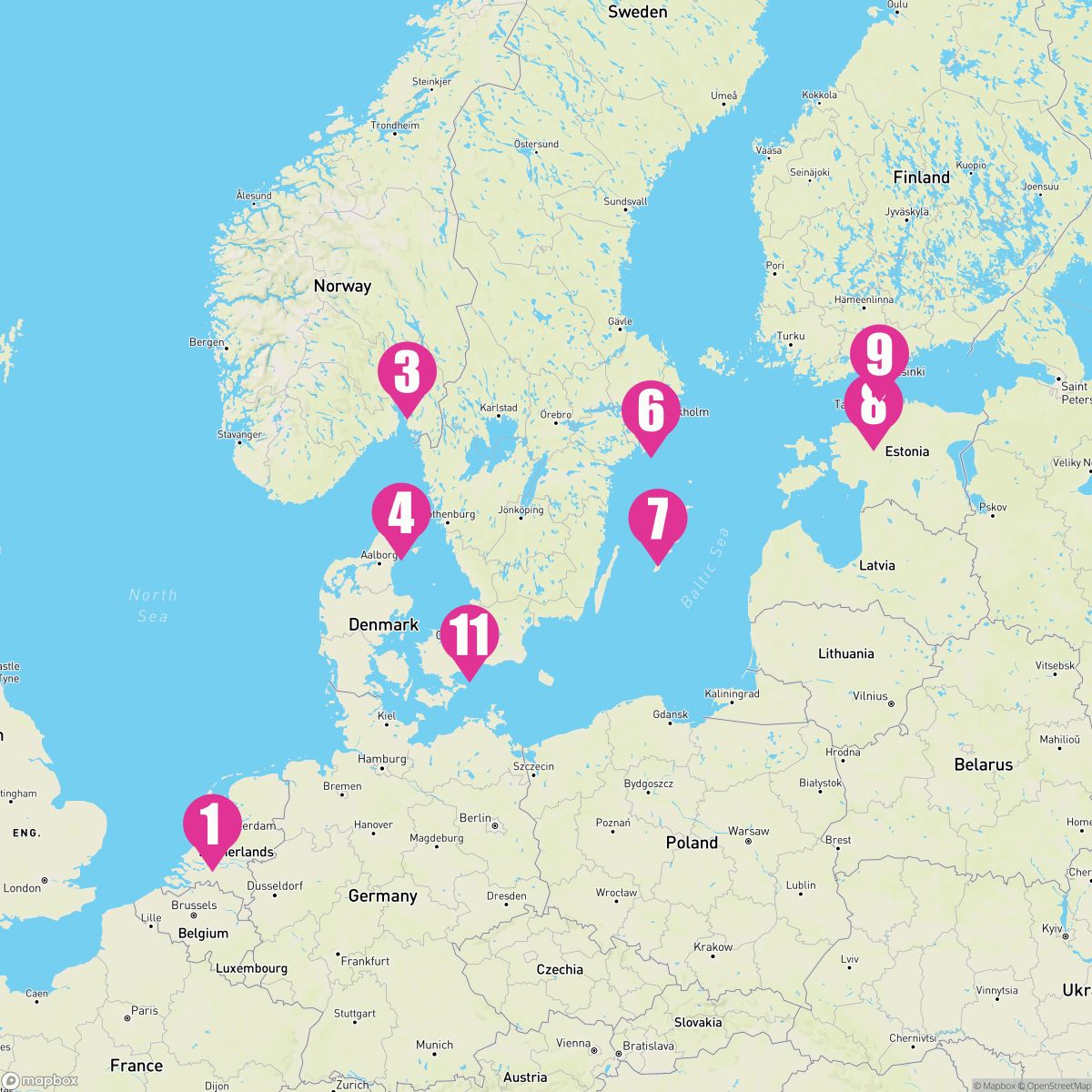 13 Night Best Of Scandinavia (Amsterdam Roundtrip)