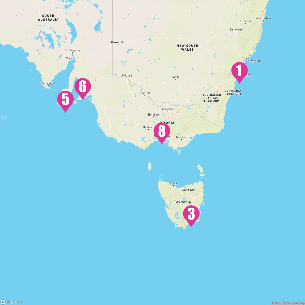 9 Night Australia Wine (Sydney Roundtrip)