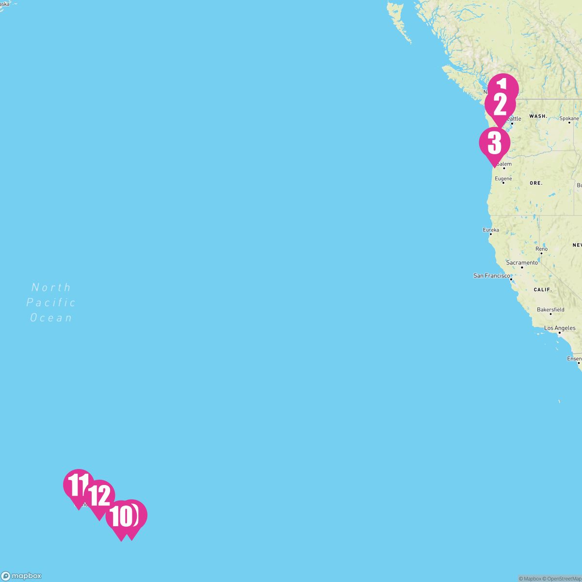 12 Night Hawaii (Vancouver To Honolulu)