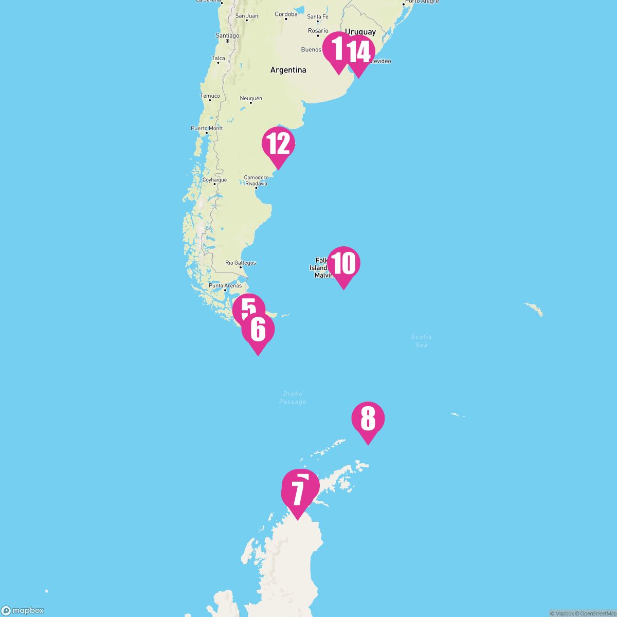 14 Night Antarctica (Buenos Aires Roundtrip)
