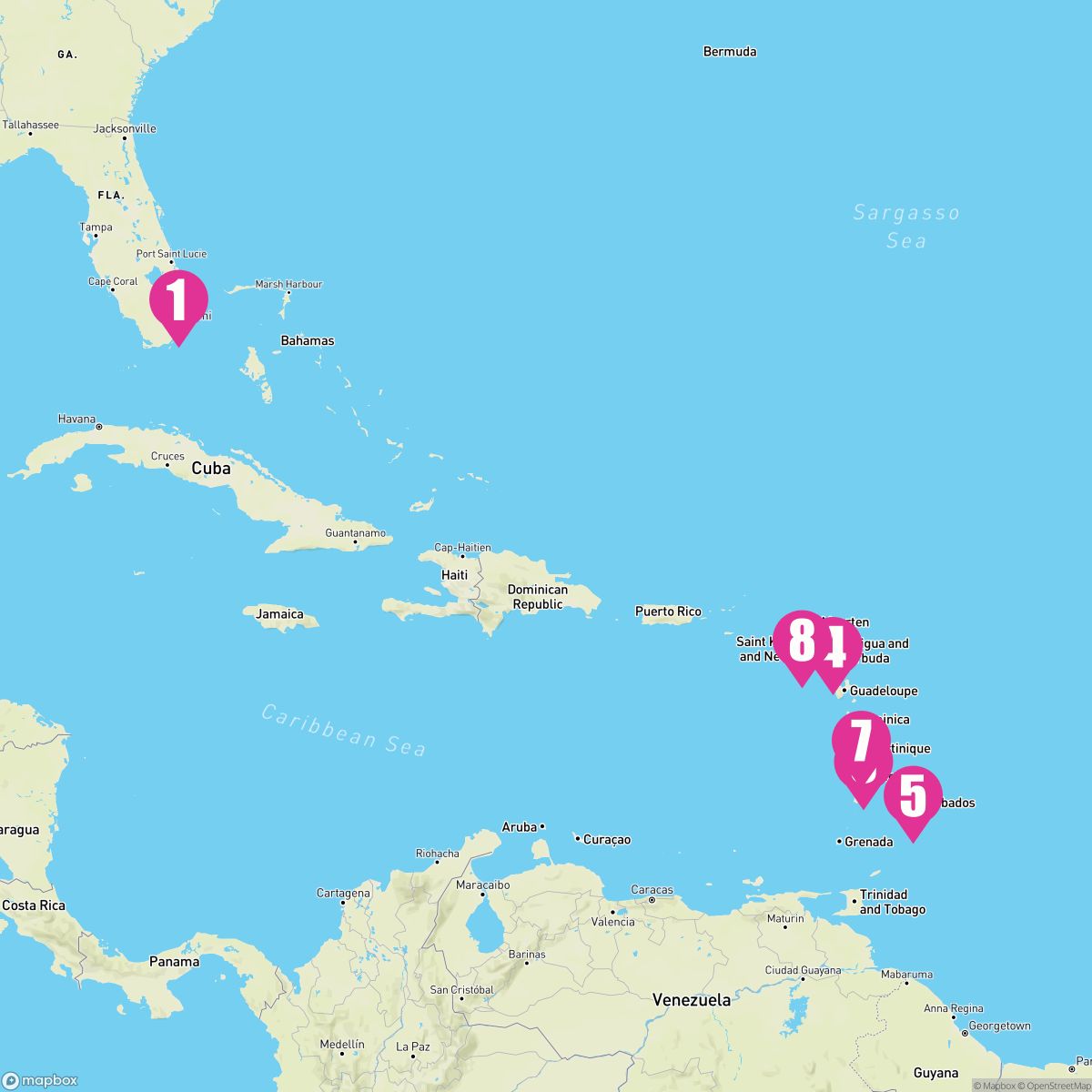 10 Night Ultimate Southern Caribbean (Ft. Lauderdale Roundtrip)